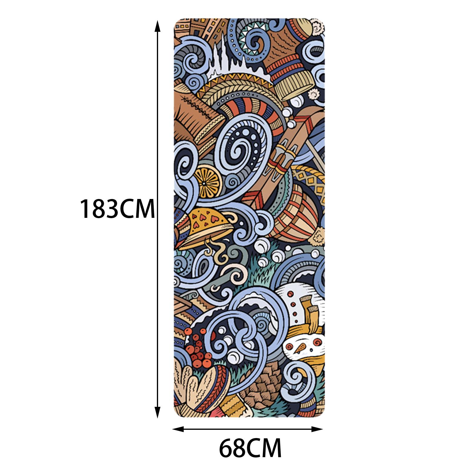 Pilates Yoga Mat Thickness - 고밀도 운동 매트 12mm 두께 요가