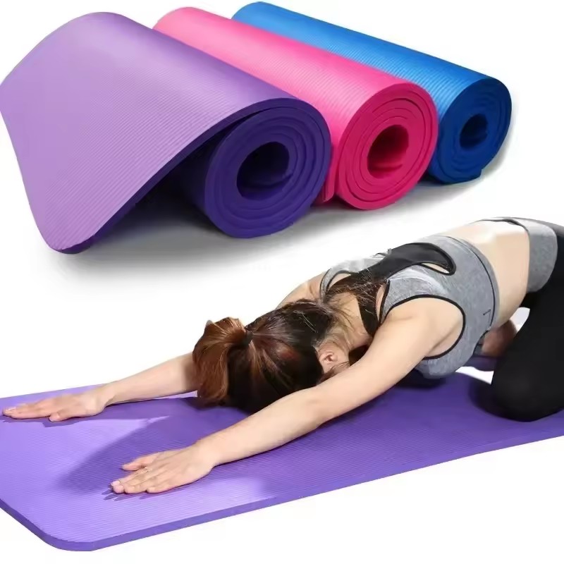 Pilates Yoga Mat Thickness - 1CM 두께 요가 매트 미끄럼 방지