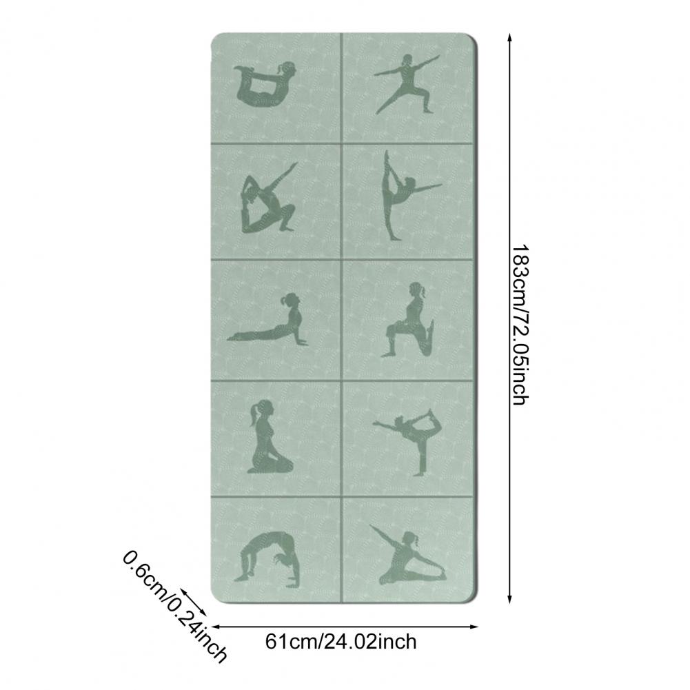접이식 요가 매트, 휴대용 여행용 두꺼운 TPE 수면  - Pilates Yoga Mat Thickness 리뷰 및 가격
