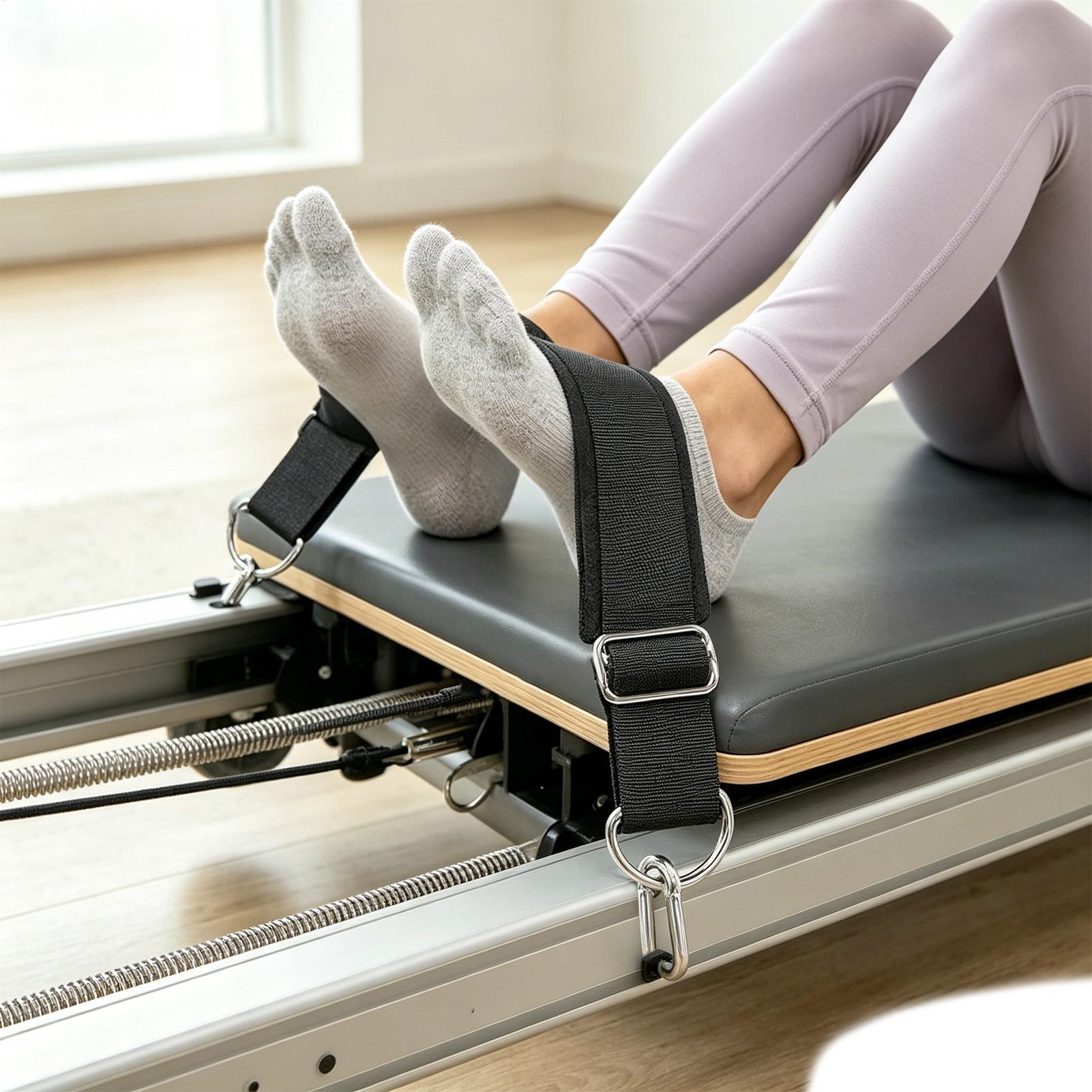 필라테스 풋스트랩 두꺼운 조절 가능 미끄럼 방지 헤비듀 - Pilates Yoga And Gym 리뷰 및 가격