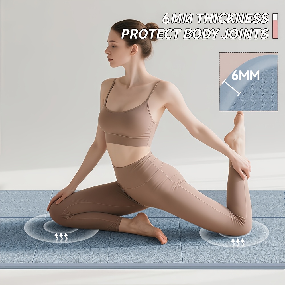 미끄럼 방지 특대형 접이식 요가 매트, 6mm 두께 접 - Pilates Yoga Mat Thickness 리뷰 및 가격