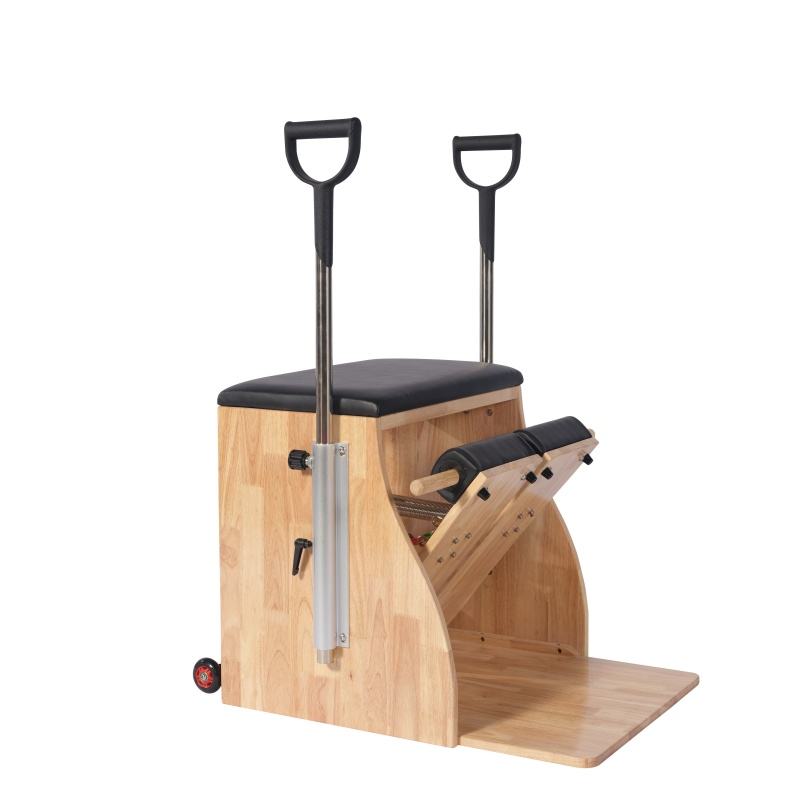 요가 및 필라테스 스튜디오용 맞춤형 상업용 오크 우드  - Pilates Chair Wunda 리뷰 및 가격