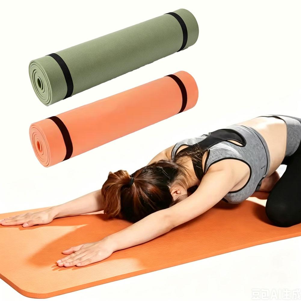 두꺼운 요가 매트 미끄럼 방지 스포츠 피트니스 매트 E - Pilates Yoga Mat Thickness 리뷰 및 가격