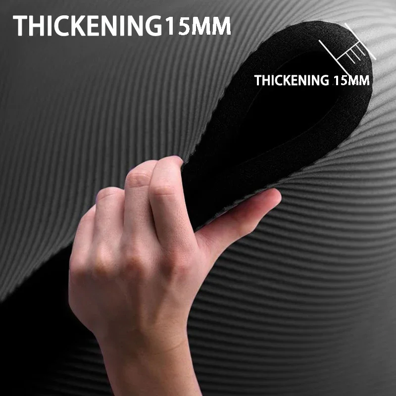 미끄럼 방지 여분의 두꺼운 15mm 요가 매트 남성 여 - Pilates Yoga Mat Thickness 리뷰 및 가격
