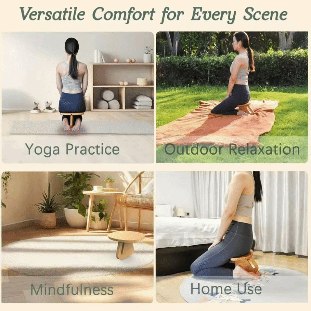 기도용 의자 원목 요가 벤치 분리형 균형 명상 벤치 심 - Pilates Chair Wunda 리뷰 및 가격