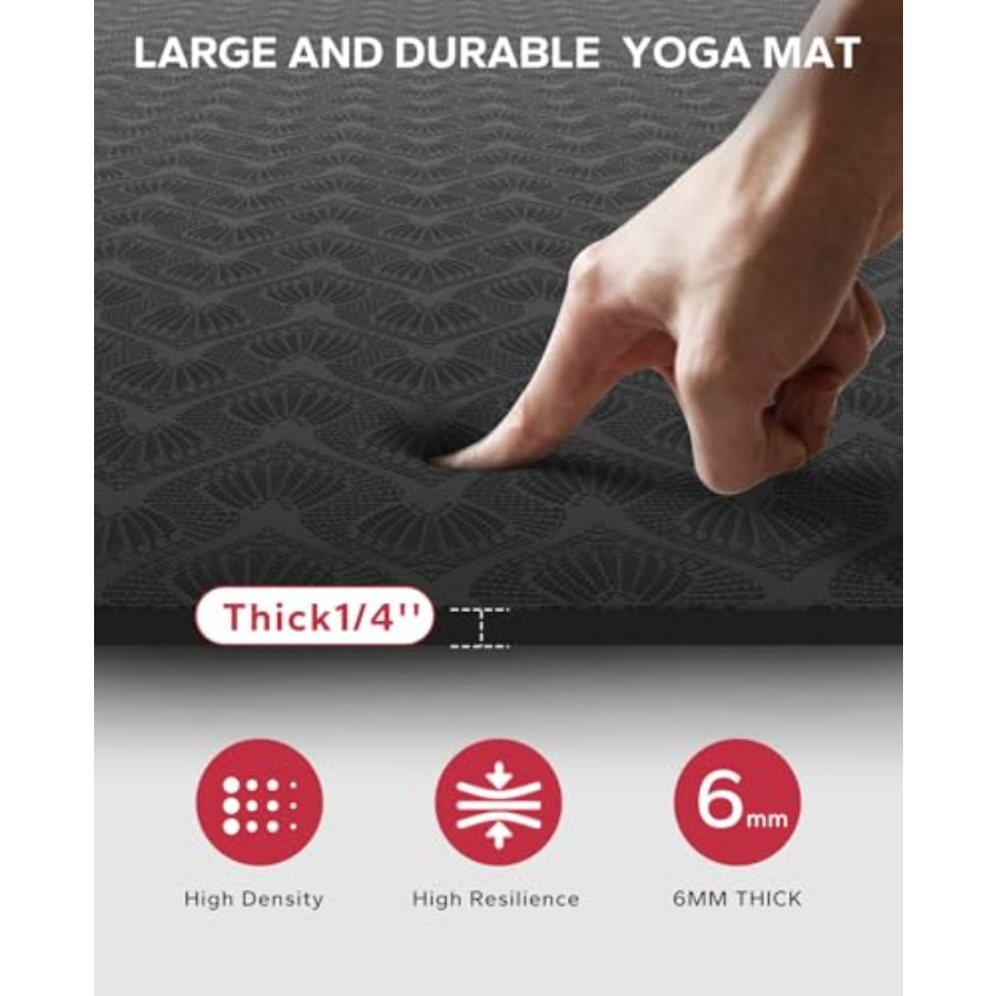 가정 운동, 요가, 필라테스, 스트레칭 및 유산소 운동 - Pilates Yoga Mat Thickness 리뷰 및 가격