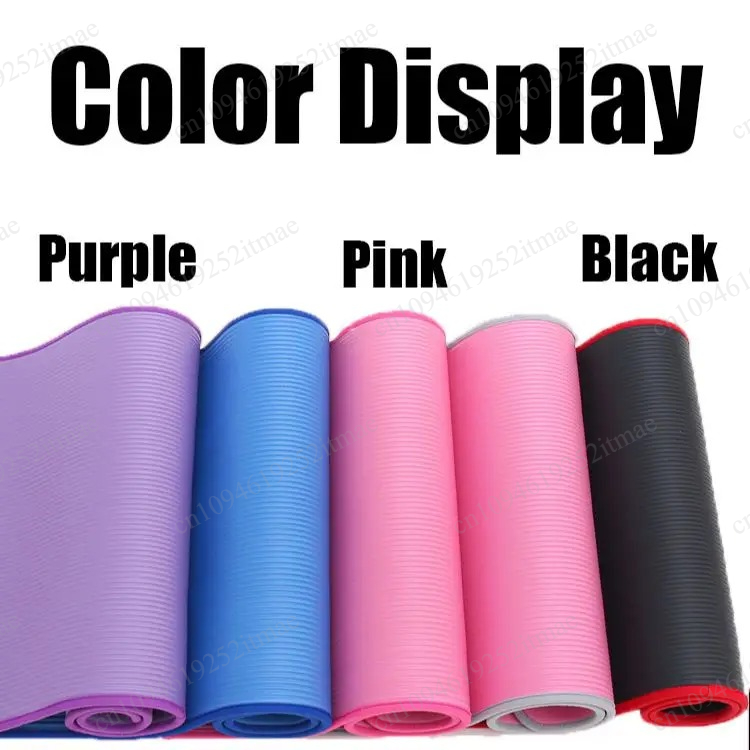 10mm 두께의 미끄럼 방지 운동 매트, 183×61c - Pilates Yoga Mat Thickness 리뷰 및 가격